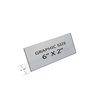 Azar Displays 6"W x 2"H Angled Sign Holder, PK10 112702